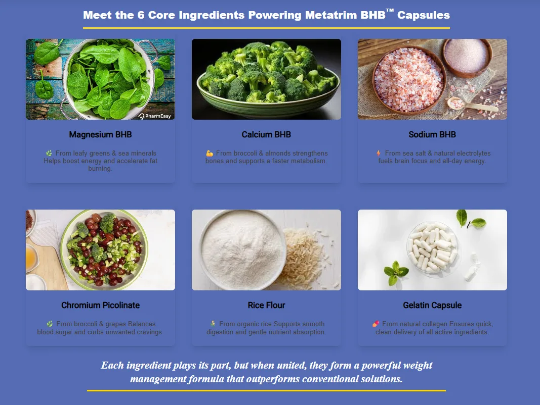 MetaTrim BHB™ Ingredients